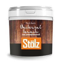 Лак Vernik универсальный полуматовый б/ц 0,75л Stolz