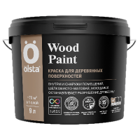 Краска по дереву Wood PAINT база C 9л OLSTA OWDC-90