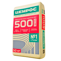 Цемент ЕВРОЦЕМ 500 СУПЕР (ЦЕМ I 42,5 Б) 50кг ЦЕМРОС