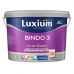 Краска в/д Bindo 3 Prof глубокоматовая BW 9л LUXIUM