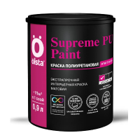 Краска полиуретановая Supreme PU Paint база А 0,9л OLSTA OSPUPA-09