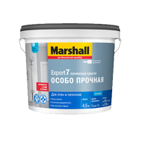 Краска латексная Export-7 матовая BC 0,9л MARSHALL