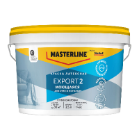 Краска Export-2 глубокоматовая BW 2,5л MASTERLINE