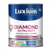 Краска в/д Prof Diamond Extra Matt глубокоматовая BW 1л LUXIUM