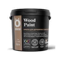 Краска по дереву Wood PAINT база A 0.9л OLSTA OWDA-09