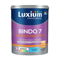 Краска в/д Bindo 7 Prof матовая BW 4.5л LUXIUM